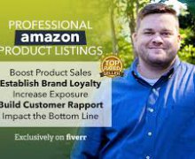 I Will Write A Professional Amazon Product Listing And Description
