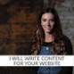I Will Write Content For Your Website