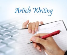 I can write short articles as per your need on any subject