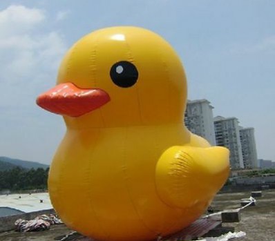 Giant rubber ducky