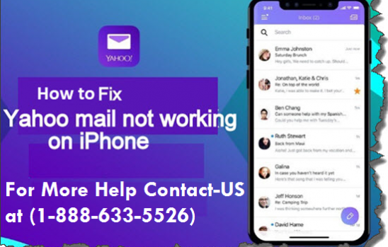 How to Fix Yahoo Mail not Working on iPhone ?
