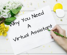 I can write you something or virtually assist you.