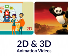 I will design 3d 2d video animation
