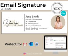 I will design you a beautiful email signature