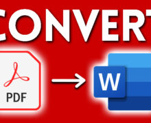 i will convert documents for example pdf to word