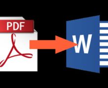 Copy writing of PDF file into words