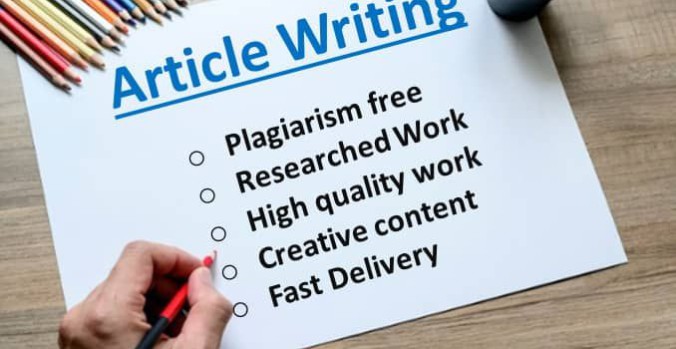 I Will write your articles on lifestyle, nutrition, academic and deliver on time.